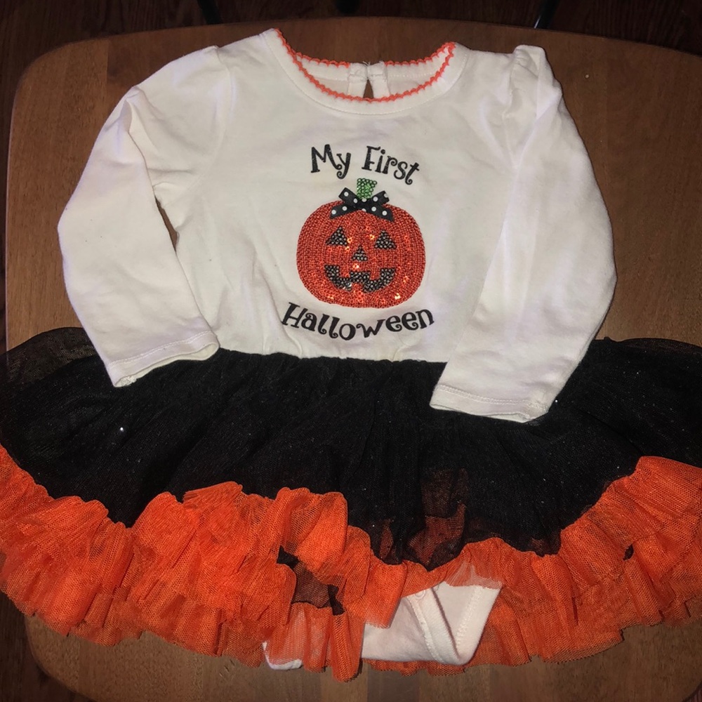 My 1st Halloween tutu